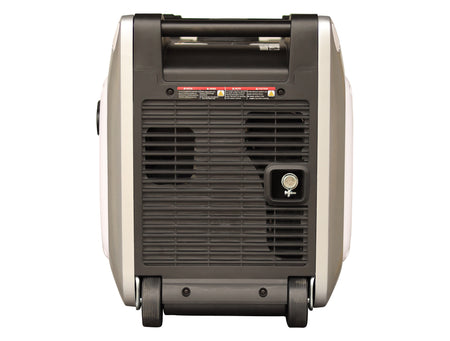 Portable generator on a white background