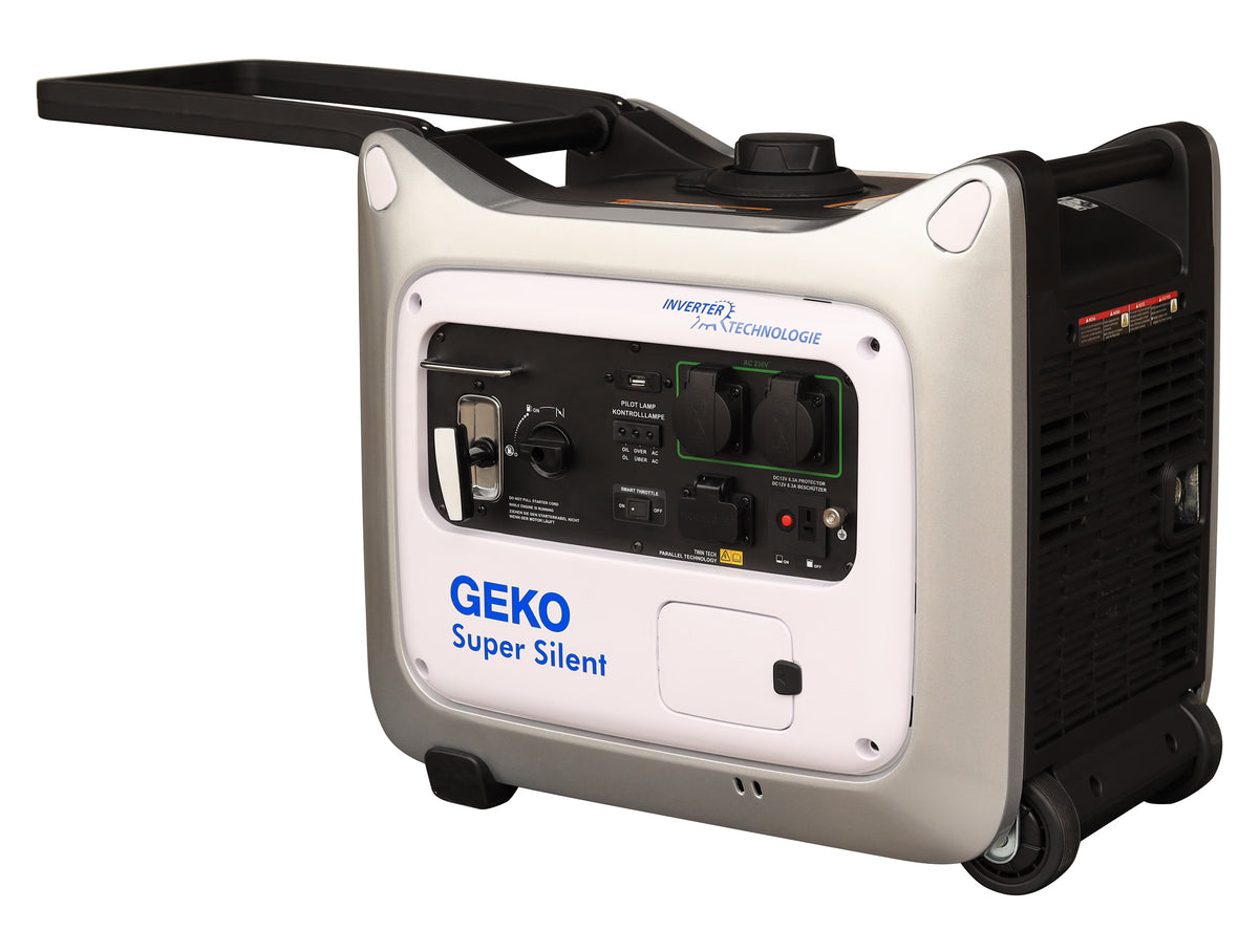 GEKO super silent generator on a white background